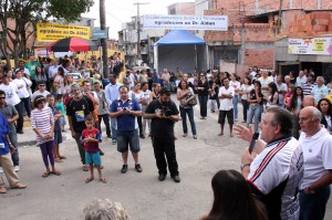 Prefeito Aidan imaugura mais uma academia.