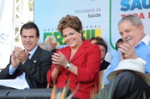 Marinho, Dilma e Lula inauguram UPA Alves Dias no Bairro Assunção