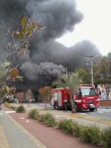 Fogo destrói refeitório da Prefeitura de São Caetano