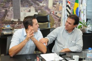 Luiz Marinho e Lauro Michels discutem as principais obras entre São Bernardo e Diadema Luiz Marinho e Lauro Michels discutem as principais obras entre São Bernardo e Diadema