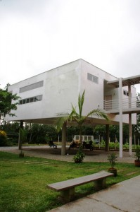 Escola desenvolve ações educativas na área de proteção de mananciais da cidade. (Foto: Divulgação/PSA)