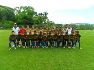 A equipe Sub-12 garantiu vaga na decisão na última quinta-feira