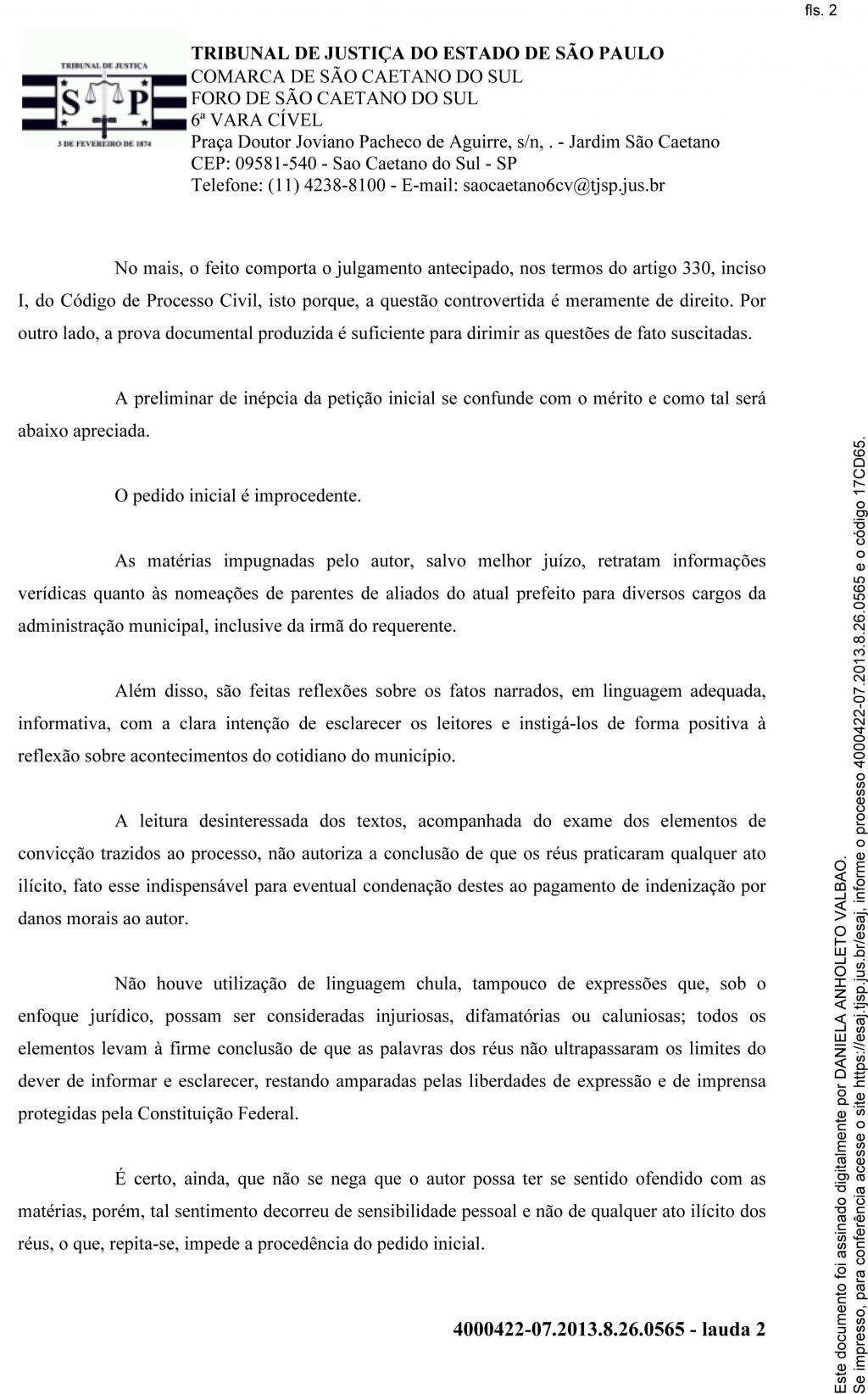 Sentença - página 2