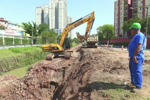 São Bernardo inicia obras de canalização do córrego Saracantan
