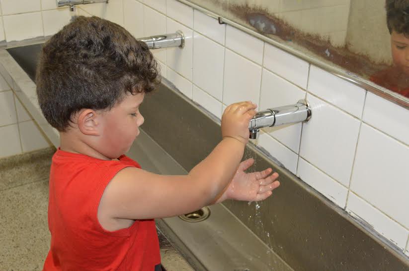 Semasa inicia parceria para economia de água em creche municipal