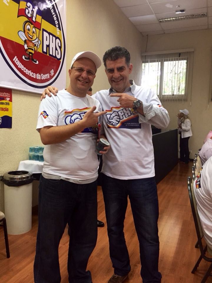 Laércio Benko e Edison Parra