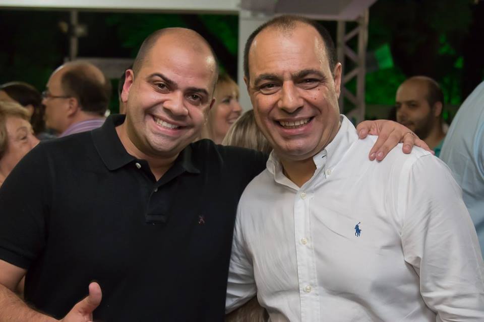 Presidente do PSDB Jovem de SCS - Olyntho Voltarelli e José Auricchio Júnior