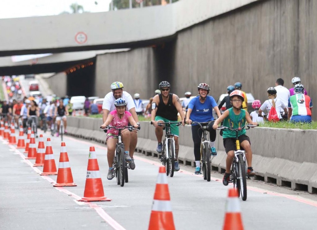 Ciclofaixas de lazer terão alteração no percurso a partir de amanhã Ciclofaixas de lazer terão alteração no percurso a partir de amanhã