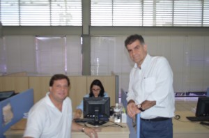 João do Radialista e vereador Edison Parra