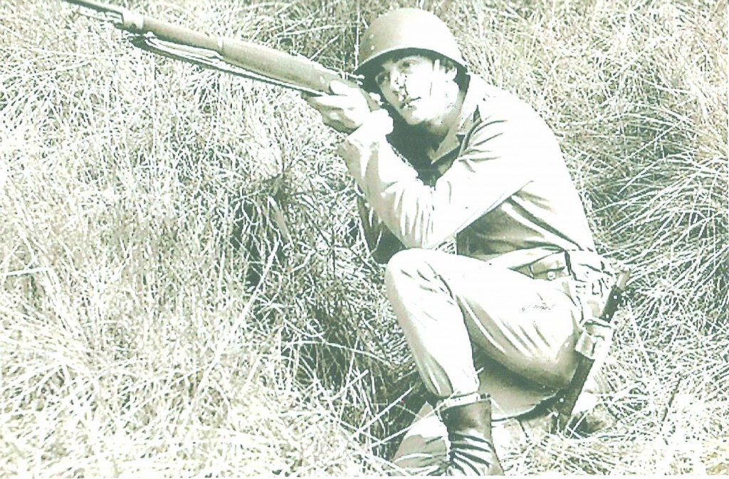Reinaldo Salmazo, em campo de treino, nas margens do Ribeirão dos Meninos, em 1967