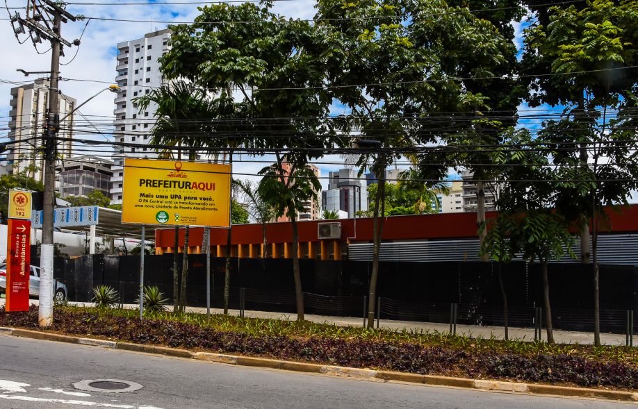  UPA Central 24 horas integrará a rede de urgência e emergência de Santo André, localizada na Praça IV Centenário, 8