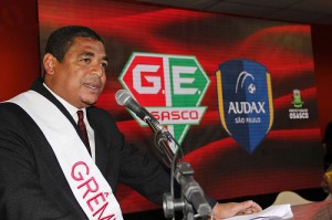 Marcos André Batista Santos, Vampeta, o velho Vamp, Presidente do Grêmio Osasco Audax, fundado em 8 de Dezembro de 1985.